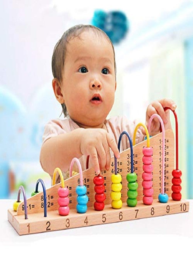 Little Mind Wooden Calculation Beads Board 1+1 - Montessori Early Learning Educational Toy for Kids, Math Skills Development, Addition & Subtraction, Durable Wooden Board for Children 3+ - Image 5